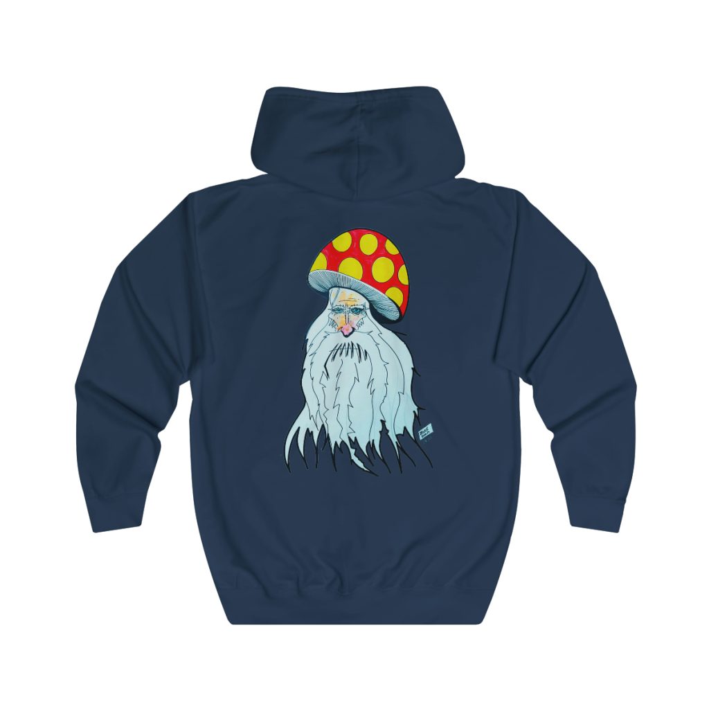Mushroom Eyes - Unisex Full Zip Hoodie